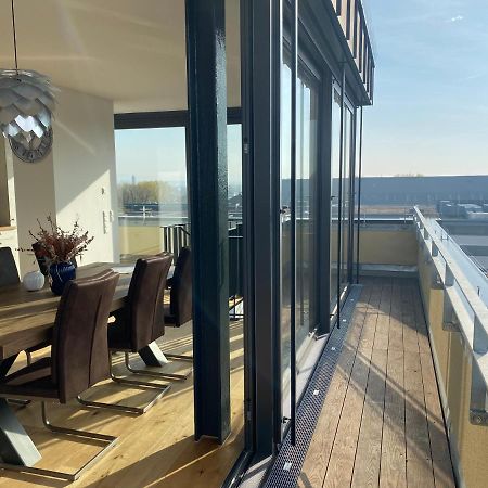 Ferienwohnung ERBA Insel 140qm Penthouse Bamberg Exterior foto