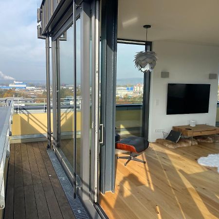 Ferienwohnung ERBA Insel 140qm Penthouse Bamberg Exterior foto