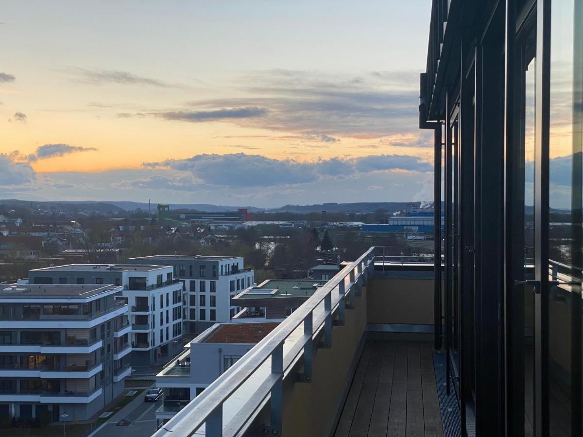 Ferienwohnung ERBA Insel 140qm Penthouse Bamberg Exterior foto