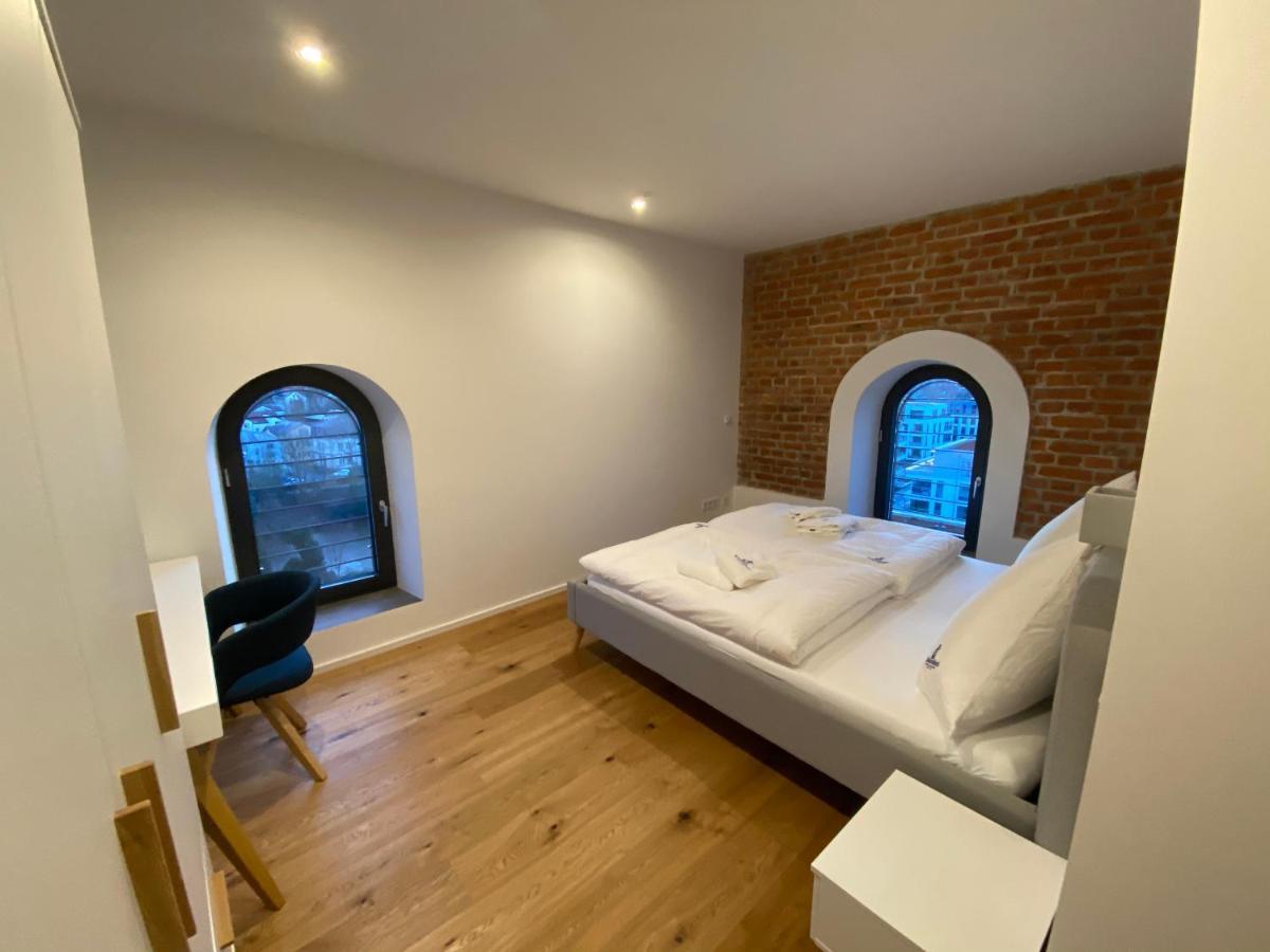 Ferienwohnung ERBA Insel 140qm Penthouse Bamberg Exterior foto