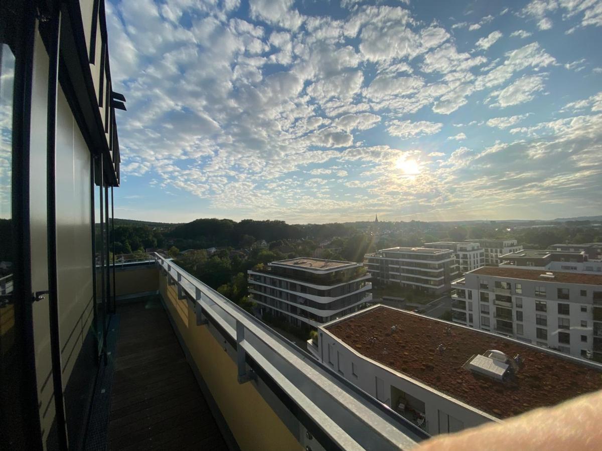 Ferienwohnung ERBA Insel 140qm Penthouse Bamberg Exterior foto