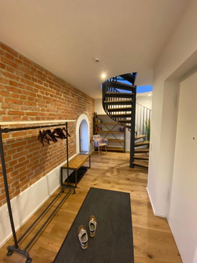 Ferienwohnung ERBA Insel 140qm Penthouse Bamberg Exterior foto