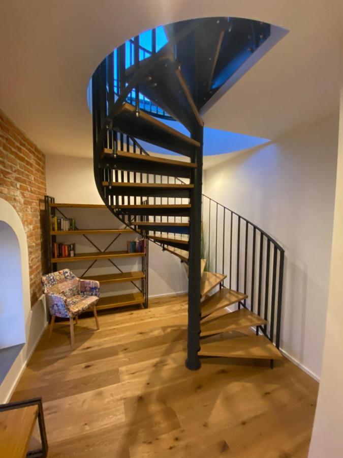Ferienwohnung ERBA Insel 140qm Penthouse Bamberg Exterior foto