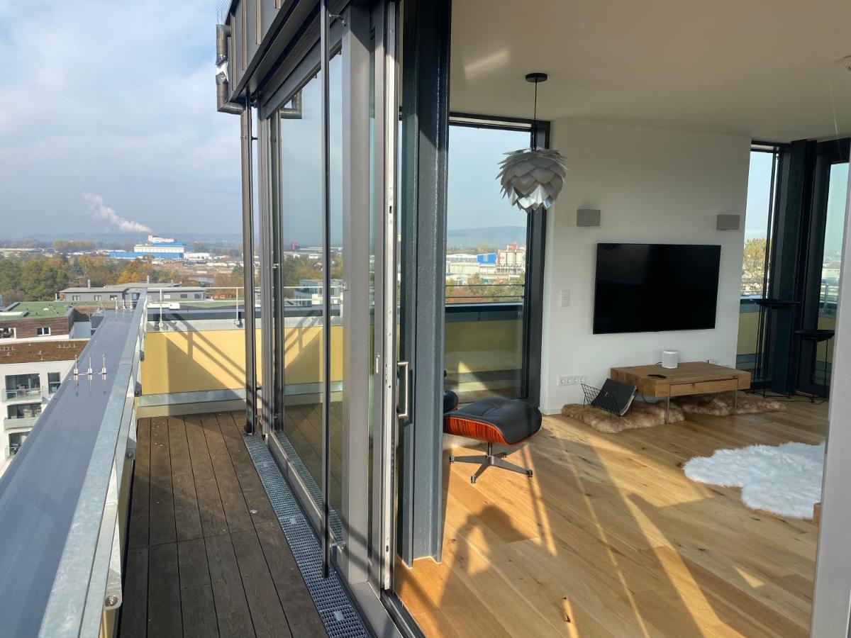 Ferienwohnung ERBA Insel 140qm Penthouse Bamberg Exterior foto